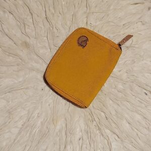 Mustard Yellow Fjallraven Wallet